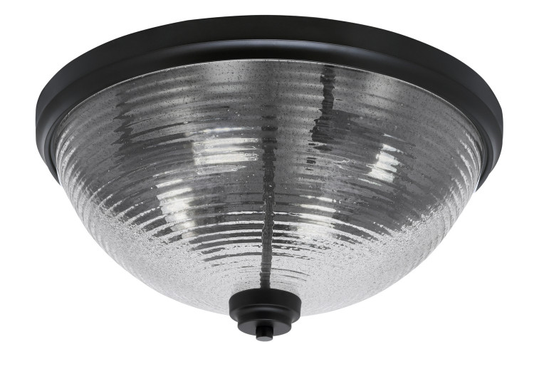 Toltec Lighting - 828-MB-7 - Four Light Flush Mount - Any - Matte Black