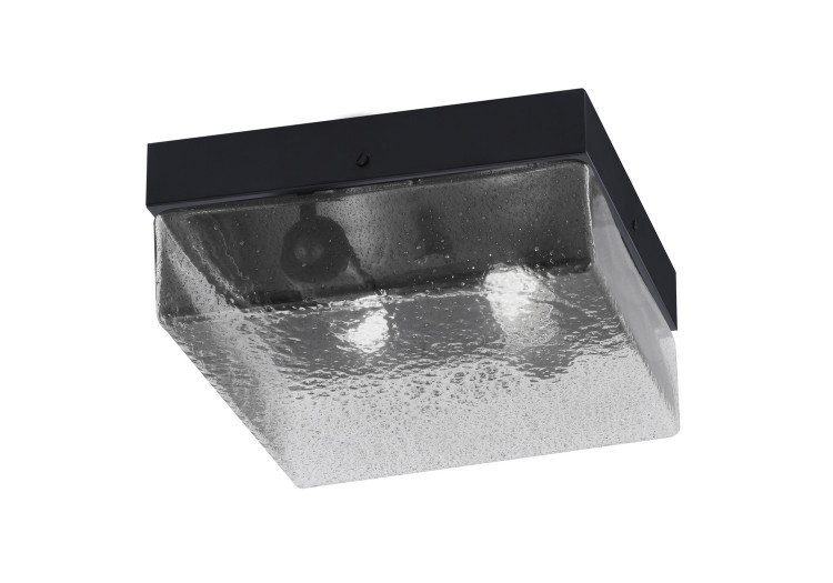 Toltec Lighting - 840-MB-2 - Two Light Flush Mount - Flush Mounts - Matte Black