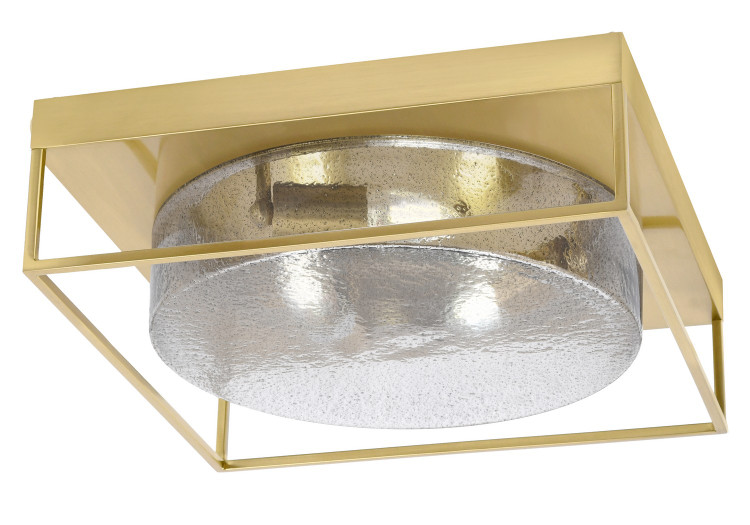 Toltec Lighting - 856-NAB-2 - Three Light Flush Mount - Flush Mounts - New Age Brass