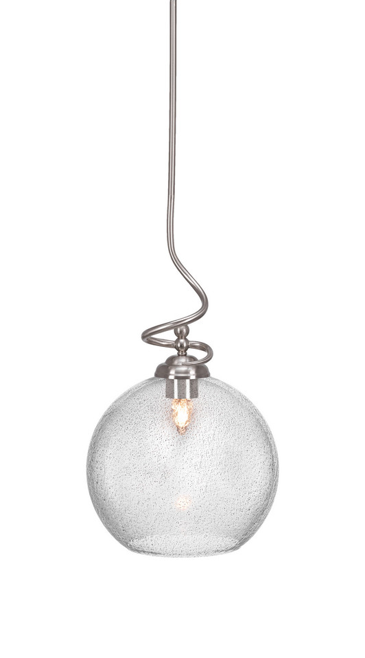 Toltec Lighting - 900-BN-4372 - One Light Pendant - Capri - Brushed Nickel