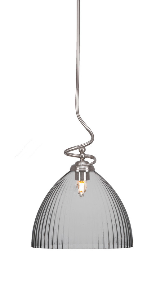 Toltec Lighting - 900-BN-4690 - One Light Pendant - Capri - Brushed Nickel