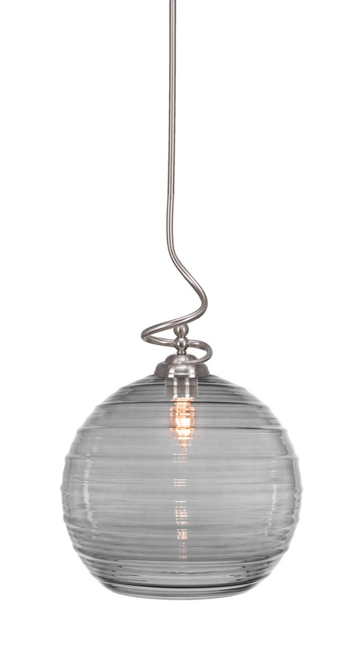 Toltec Lighting - 900-BN-5142 - One Light Pendant - Capri - Brushed Nickel