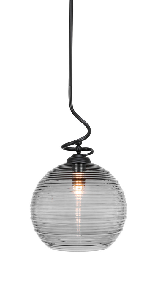 Toltec Lighting - 900-MB-5132 - One Light Pendant - Capri - Matte Black