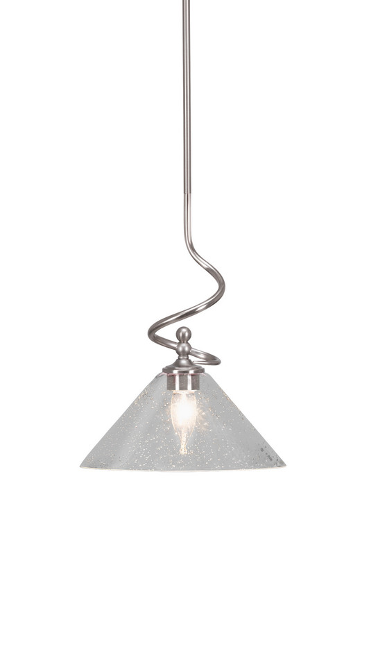 Toltec Lighting - 901-BN-304 - One Light Mini Pendant - Capri - Brushed Nickel