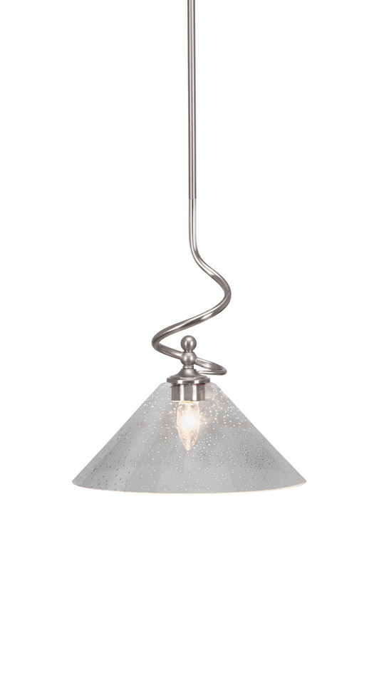 Toltec Lighting - 901-BN-306 - One Light Mini Pendant - Capri - Brushed Nickel