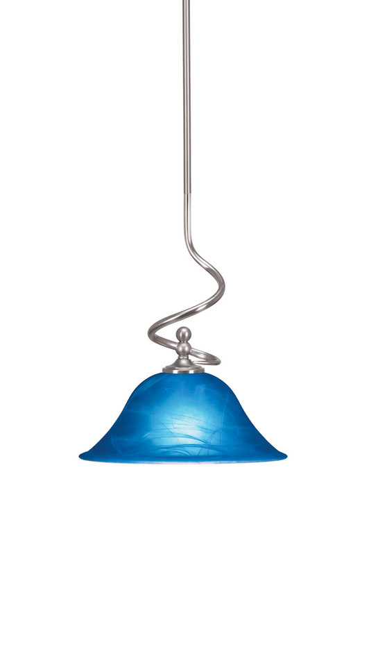 Toltec Lighting - 901-BN-435 - One Light Mini Pendant - Capri - Brushed Nickel