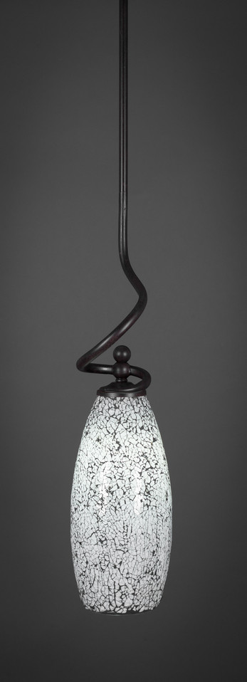 Toltec Lighting - 901-DG-416 - One Light Mini Pendant - Capri - Dark Granite