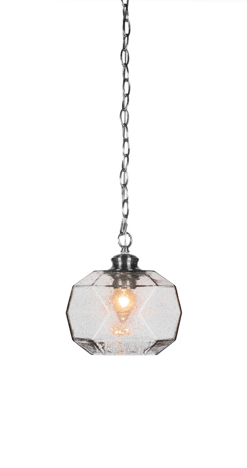 Toltec Lighting - 92-BN-4492 - One Light Pendant - Rocklin - Brushed Nickel