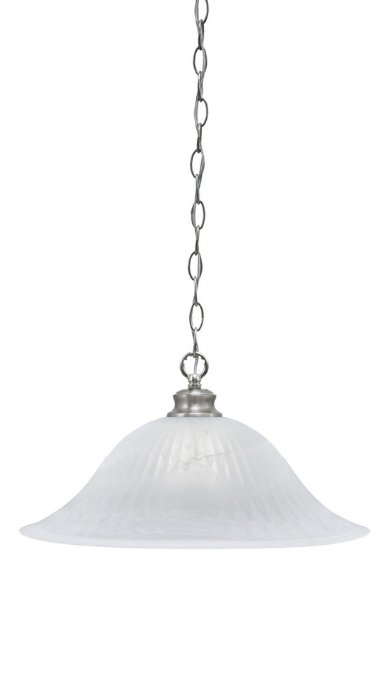 Toltec Lighting - 92-BN-5881 - One Light Pendant - Chain - Brushed Nickel