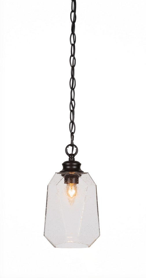 Toltec Lighting - 92-MB-4460 - One Light Pendant - Rocklin - Brushed Nickel
