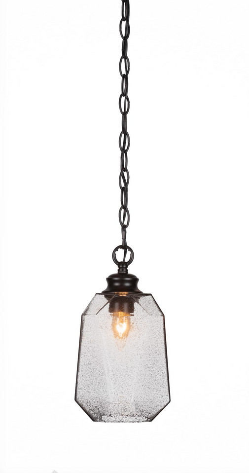 Toltec Lighting - 92-MB-4462 - One Light Pendant - Rocklin - Brushed Nickel