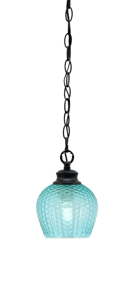 Toltec Lighting - 92-MB-4605 - One Light Pendant - Zola - Matte Black
