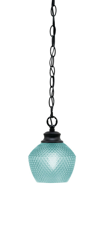 Toltec Lighting - 92-MB-4625 - One Light Pendant - Zola - Matte Black