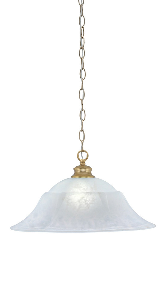 Toltec Lighting - 92-NAB-53815 - One Light Pendant - Chain - New Age Brass