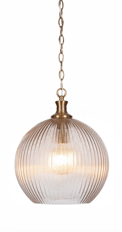 Toltec Lighting - 94-NAB-4678-LED45c - LED Pendant - Carina - New Age Brass