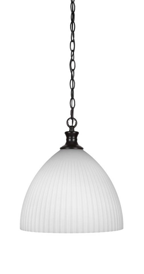 Toltec Lighting - 95-MB-4691 - One Light Pendant - Carina - Matte Black