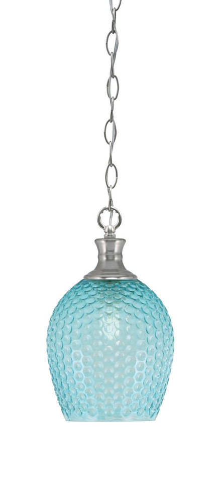 Toltec Lighting - 96-BN-4905 - One Light Pendant - Zola - Brushed Nickel