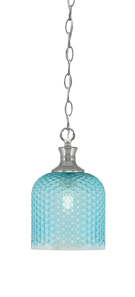 Toltec Lighting - 96-BN-4915 - One Light Pendant - Zola - Brushed Nickel