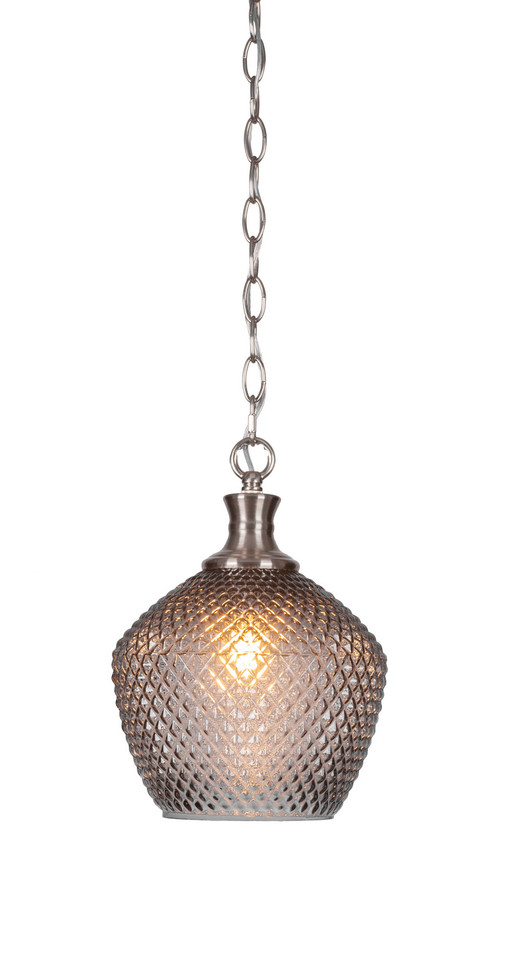 Toltec Lighting - 96-BN-4922 - One Light Pendant - Zola - Brushed Nickel