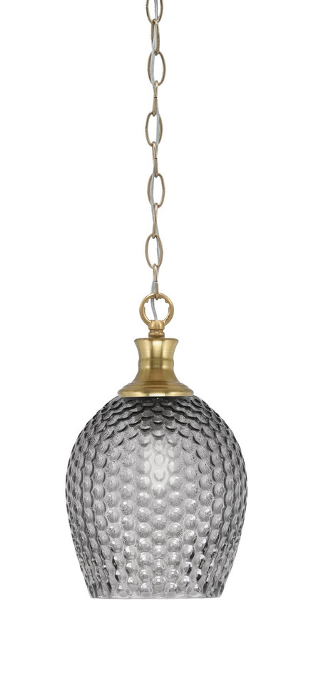 Toltec Lighting - 96-NAB-4902 - One Light Pendant - Zola - New Age Brass