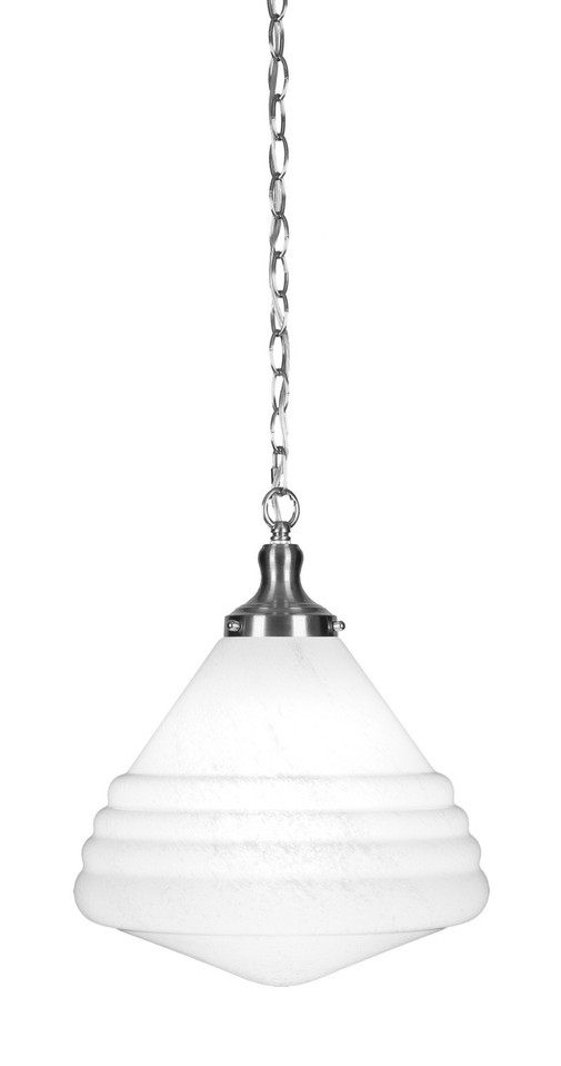 Toltec Lighting - 98-BN-4731 - One Light Pendant - Juno - Brushed Nickel