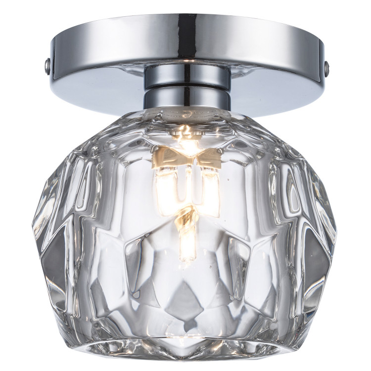 Trans Globe Imports - 11660 PC - One Light Pendant - Sequoia - Polished Chrome