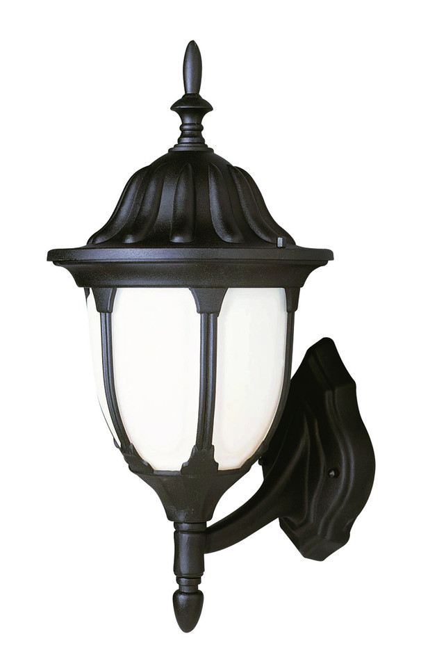 Trans Globe Imports - 4040 BK - One Light Wall Lantern - Hamilton - Black