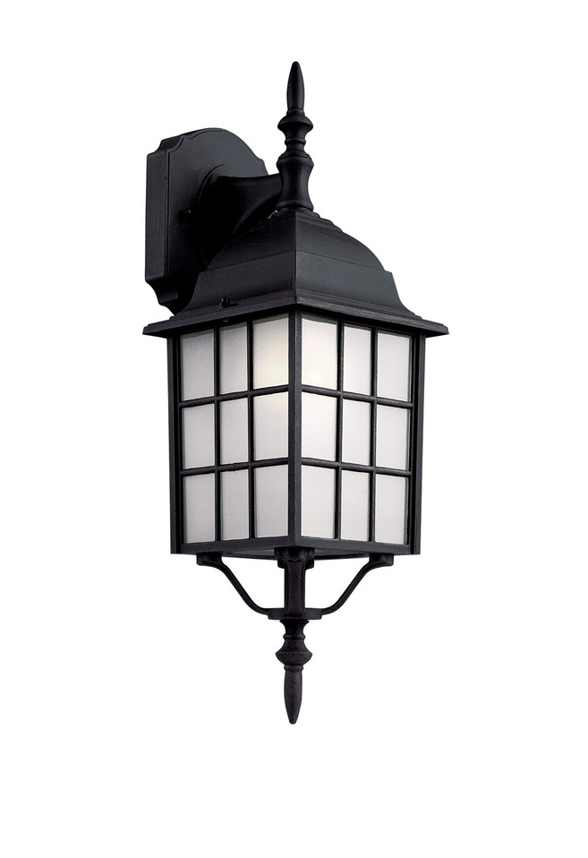 Trans Globe Imports - 4420-1 BK - One Light Wall Lantern - San Gabriel - Black Trans Globe Imports - 4420-1 BK - One Light Wall Lantern - San Gabriel - Black