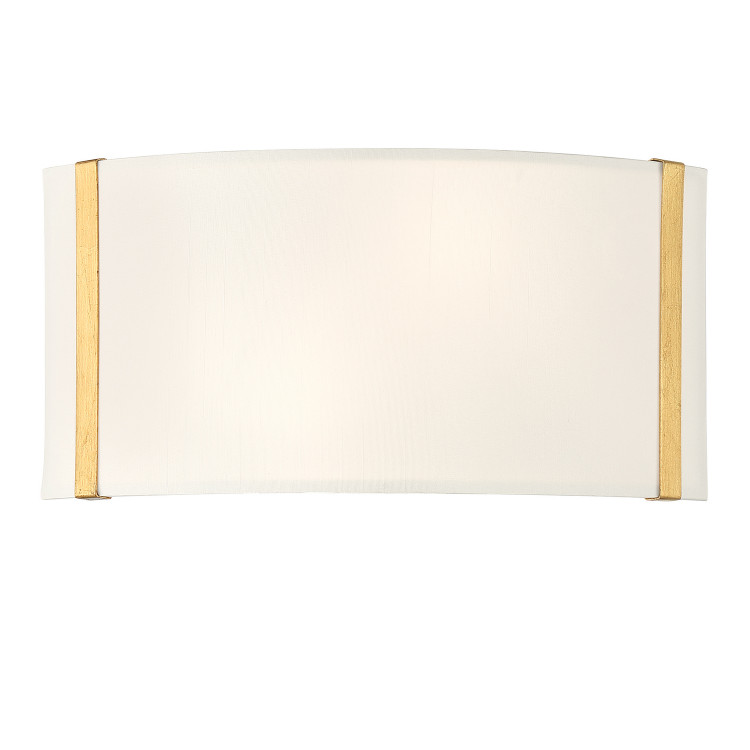 Crystorama - FUL-902-GA - Two Light Wall Sconce - Fulton - Antique Gold Crystorama - FUL-902-GA - Two Light Wall Sconce - Fulton - Antique Gold