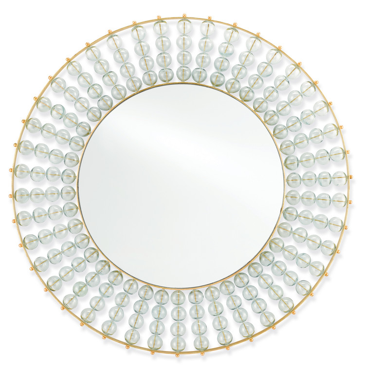 Currey and Company - 1000-0034 - Mirror - Calais - Gold Leaf