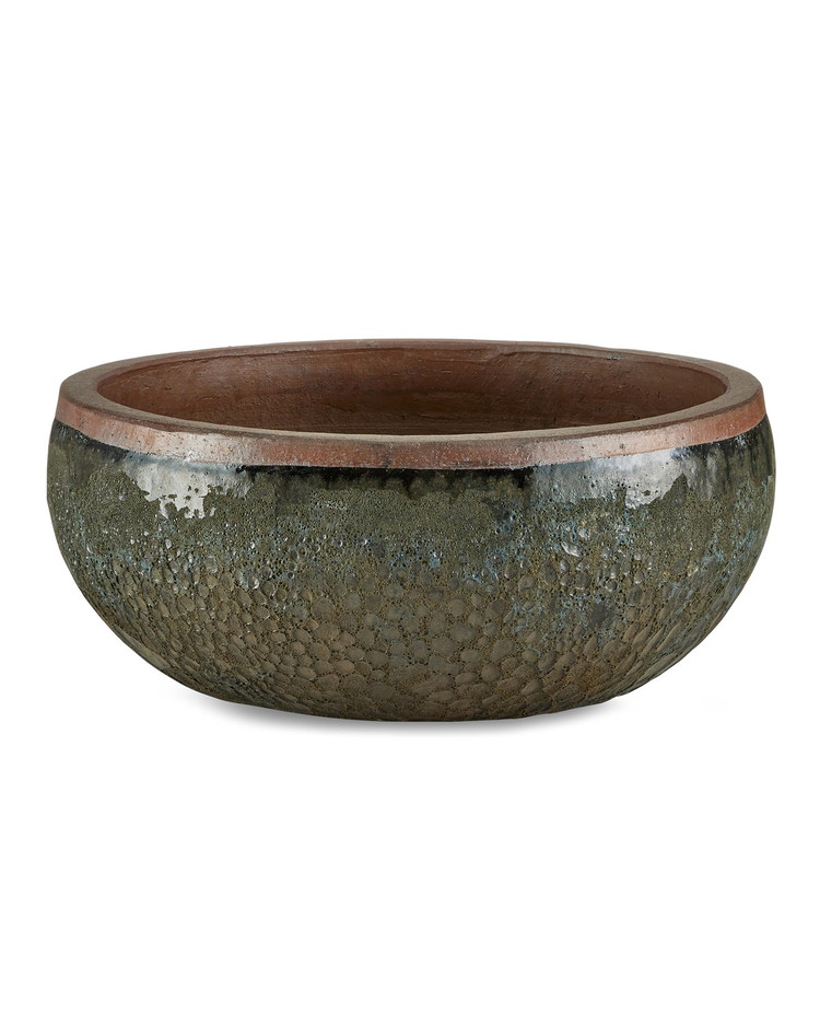 Currey and Company - 2200-0038 - Planter - Lyra Collection - Reactive Black
