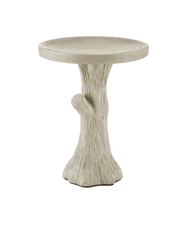 Currey and Company - 2200-0045 - Bird Bath - Faux Bois Collection - Portland