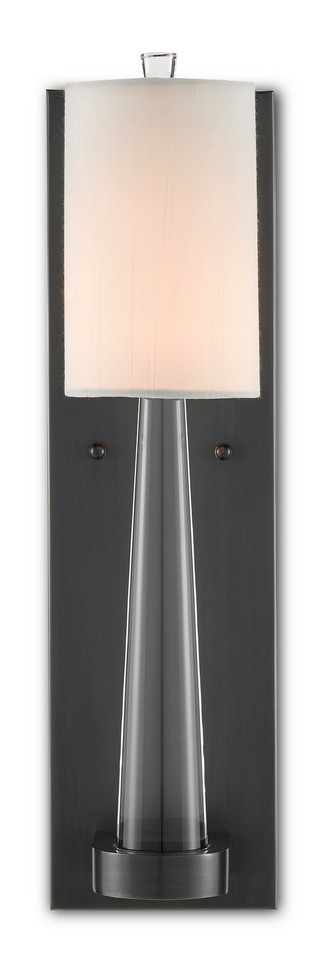 Currey and Company - 5000-0176 - One Light Wall Sconce - Junia Collection - Oil Rubbed Bronze