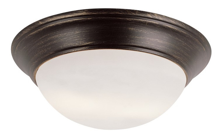 Trans Globe Imports - 57704 ROB - Two Light Flushmount - Bolton - Rubbed Oil Bronze Trans Globe Imports - 57704 ROB - Two Light Flushmount - Bolton - Rubbed Oil Bronze