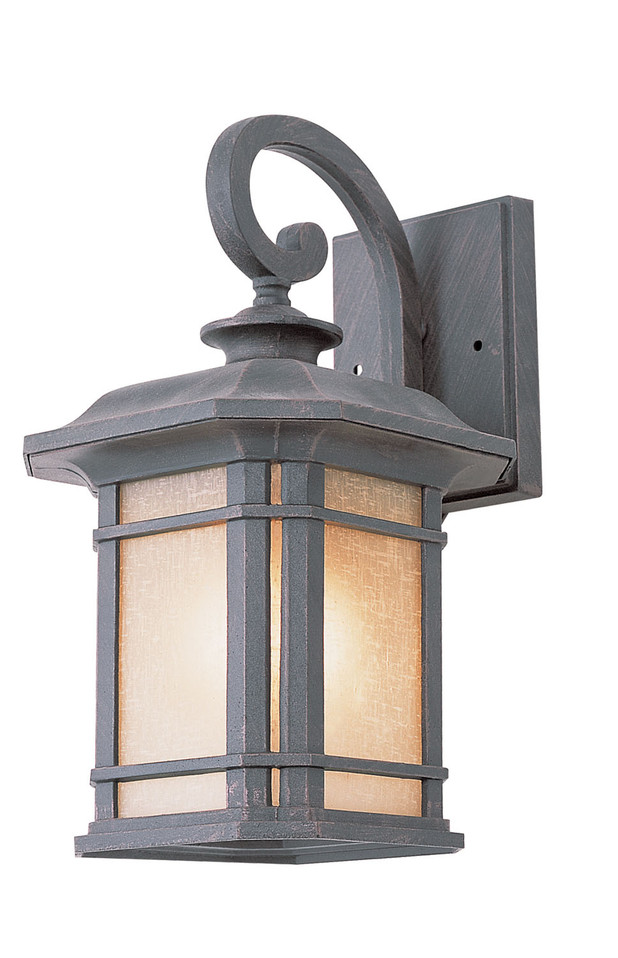 Trans Globe Imports - 5821 RT - One Light Wall Lantern - San Miguel - Rust