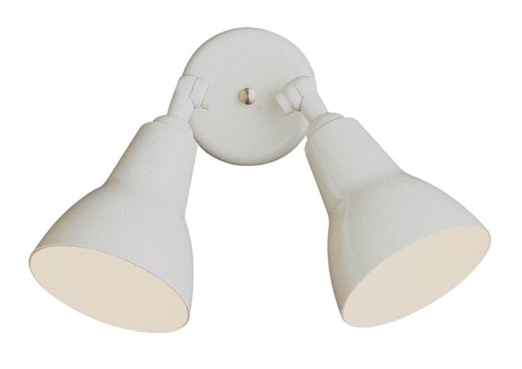 Trans Globe Imports - 6002 WH - Two Light Wall Spotlight - Mono - White