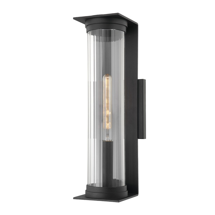 Troy Lighting - B1323-TBK - One Light Wall Sconce - Presley - Textured Black Troy Lighting - B1323-TBK - One Light Wall Sconce - Presley - Textured Black