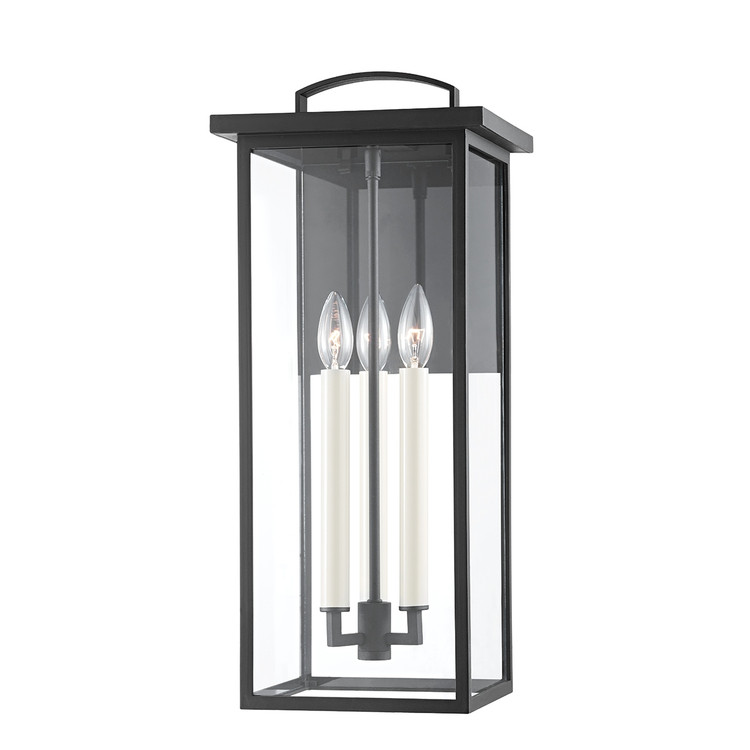 Troy Lighting - B7523-TBK - Three Light Outdoor Wall Sconce - Eden - Texture Black