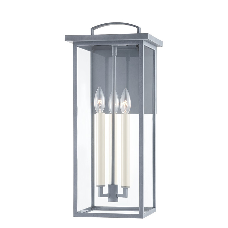 Troy Lighting - B7523-WZN - Four Light Wall Sconce - Eden - Weathered Zinc Troy Lighting - B7523-WZN - Four Light Wall Sconce - Eden - Weathered Zinc