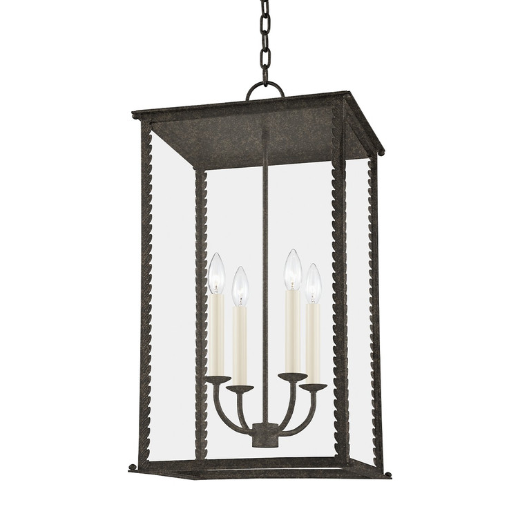 Troy Lighting - F6715-FRN - Four Light Outdoor Lantern - Zuma - French Iron Troy Lighting - F6715-FRN - Four Light Outdoor Lantern - Zuma - French Iron