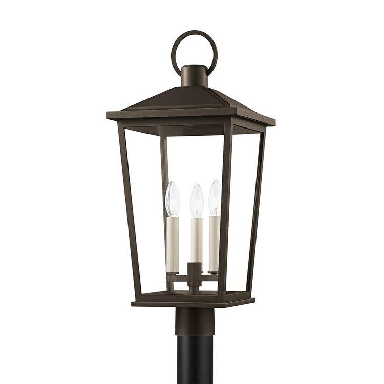 Troy Lighting - P8921-TBZH - Three Light Outdoor Post Mount - Soren - Textured Bronze W/ Hl Troy Lighting - P8921-TBZH - Three Light Outdoor Post Mount - Soren - Textured Bronze W/ Hl