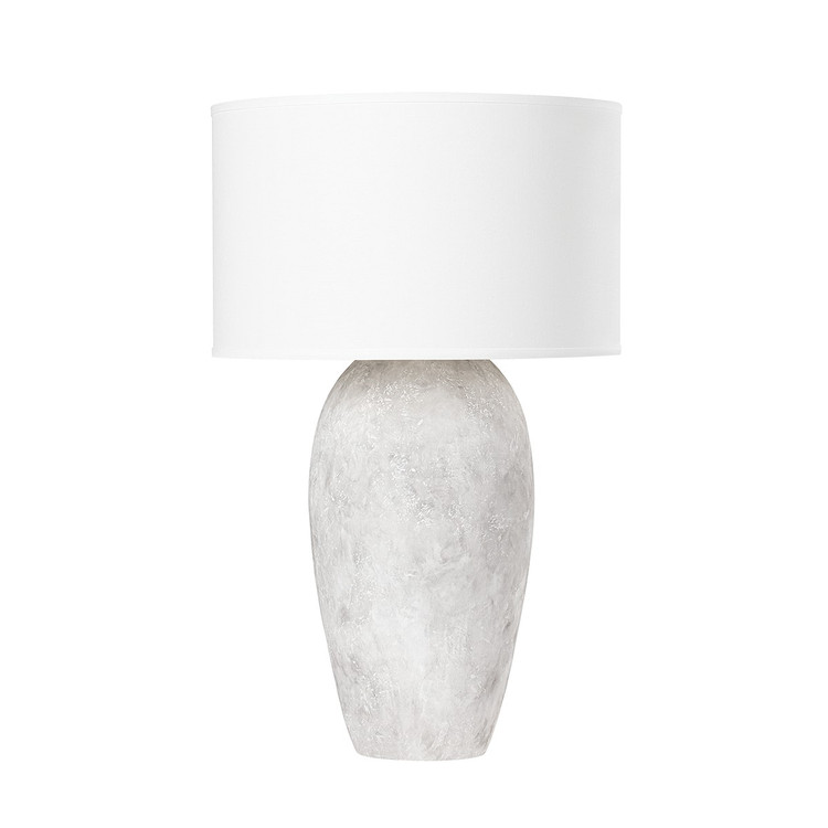 Troy Lighting - PTL1020-CWG - One Light Table Lamp - Zeke - Ceramic Weathered Grey Troy Lighting - PTL1020-CWG - One Light Table Lamp - Zeke - Ceramic Weathered Grey