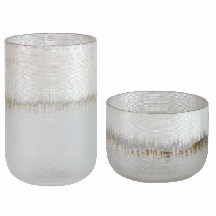 Uttermost - 18071 - Vases Set/2 - Frost - Silver