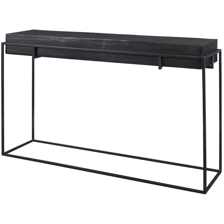 Uttermost - 25110 - Console Table - Telone - Dark Oxidized Black