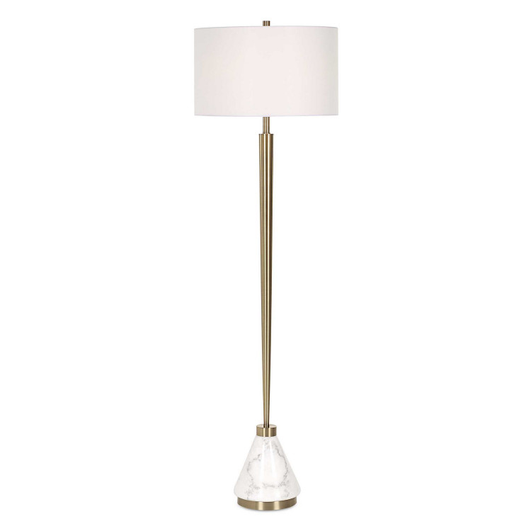 Uttermost - 30515 - One Light Floor Lamp - Curran - Brass