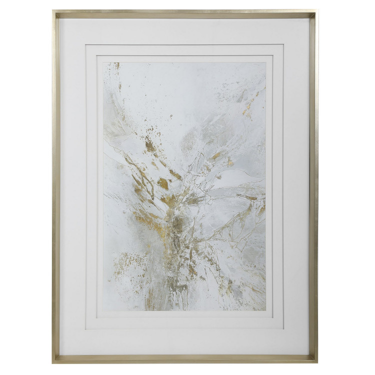 Uttermost - 41625 - Framed Abstract Print - Pathos - Silver Leaf Uttermost - 41625 - Framed Abstract Print - Pathos - Silver Leaf