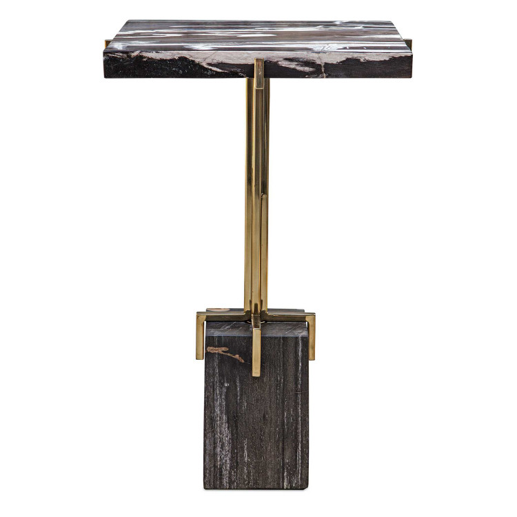 Uttermost - 50109 - Accent Table - Rowman - Gold