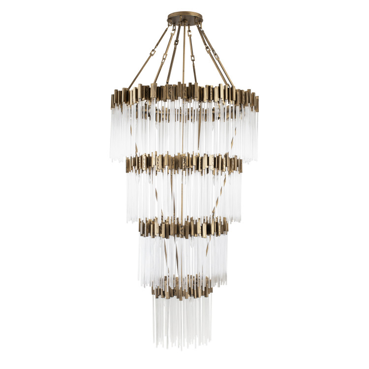 Varaluz - 309C30HG - 30 Light Chandelier - Matrix - Havana Gold Varaluz - 309C30HG - 30 Light Chandelier - Matrix - Havana Gold