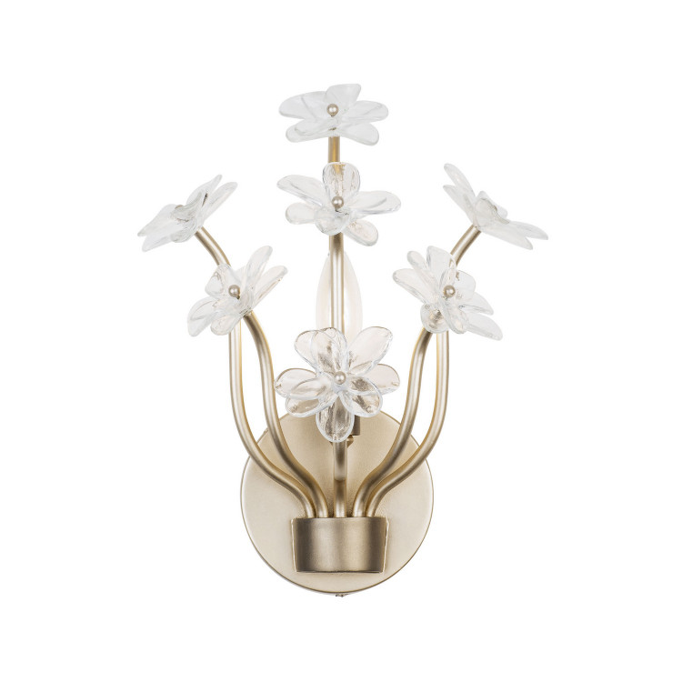 Varaluz - 378W01GDAR - One Light Wall Sconce - Wildflower - Gold Dust/Artifact Varaluz - 378W01GDAR - One Light Wall Sconce - Wildflower - Gold Dust/Artifact