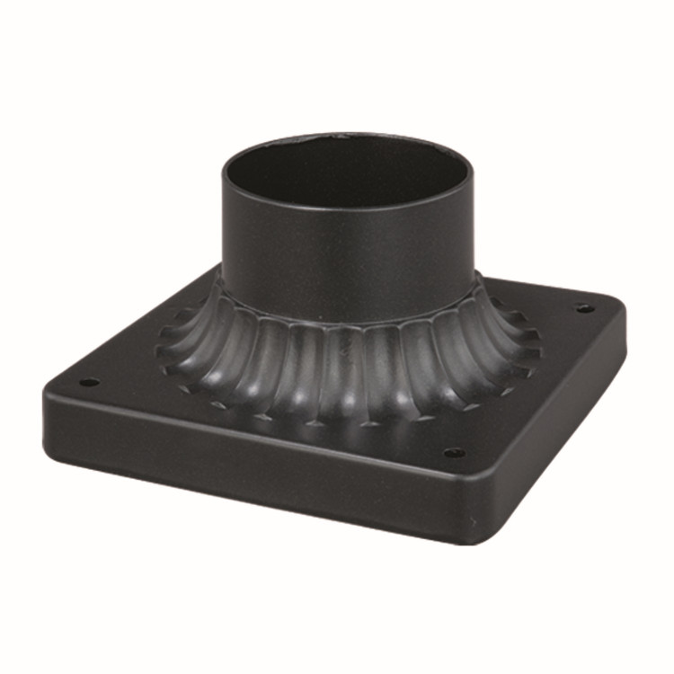 Vaxcel - T0019 - Pier Mount Adapter - Post Mount - Oil Rubbed Bronze Vaxcel - T0019 - Pier Mount Adapter - Post Mount - Oil Rubbed Bronze